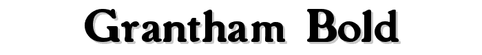 Grantham Bold font